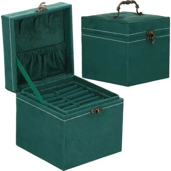 Šperkovnice Springos Quatre HA1048 zelená