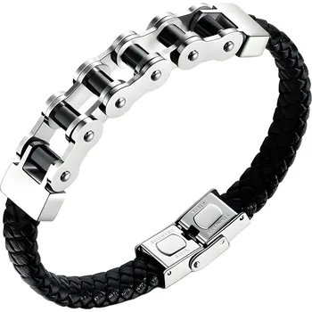 Náramek Amparo Miranda® Náramek Moto H295 Silver-Gold, Barva hnědý