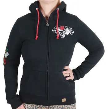 Dámská mikina Dámská mikina Rusty Pistons RPSWW17 Erin black vel. XS