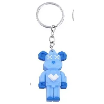 Klíčenka medvěd (modrá)
