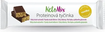 Keto dieta KetoMix Proteinová tyčinka 40 g vanilka