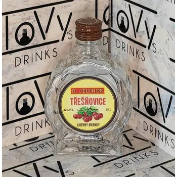 Pálenka Třešňovice 42% 0,05l budík