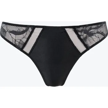 Dámské spodní prádlo Dámské tanga 000QF7151E UB1 černé - Calvin Klein L