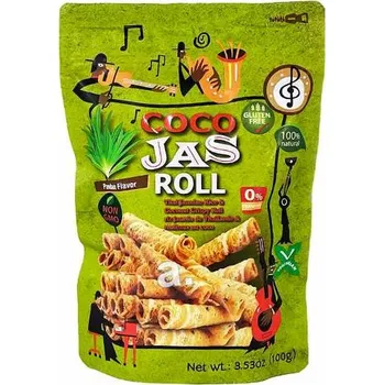 Coco jas trubičky s příchutí Pandan 100g