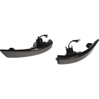 Přídavný světlomet LED dynamické blinkry oranžové kouřové Ford Focus, STM 96FO01S