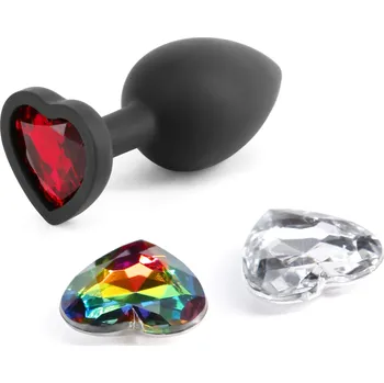 Anální šperk NS Novelties Glams Xchange Heart Small
