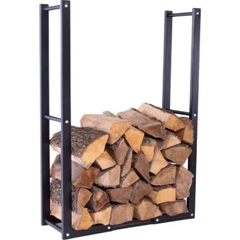 Dřevník Stojan na dřevo Trestles Woody, černý T114-9005