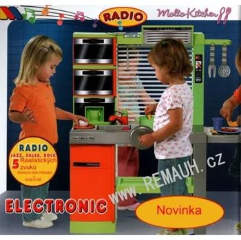 Dětská kuchyňka FARO 9161 / Kuchyňka pro děti s mikrovlnou troubou (kuchyň pro děti)