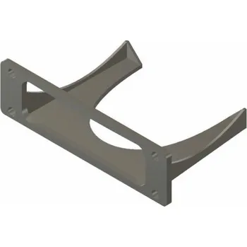 MikroTik držák do 10"/19" racku pro MikroTik hAP ac2/hAP ac lite šedá antracit