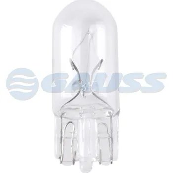Povinná bezpečnostní výbava Autožárovka 12V W5W SKL W2,1x9.5d Gauss