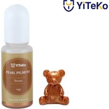 Perleťový pigment do pryskyřice YiTeKo Bronze 17 10ml