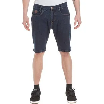 Pánské kraťasy Meatfly pánské kraťasy Just Denim Rinse Wash | Modrá | Velikost 38