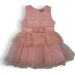 Fiona Co Dívčí růžové princeznovské šaty Barva: Růžová, Velikost: 122/128