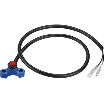 Osvětlení pro motocykl ACCEL univerzální spínač zapalování hliníkový barva světle modrá (KS-01BL) (ACCEL univerzální spínač zapalování hliníkový barva světle modrá (KS-01BL))