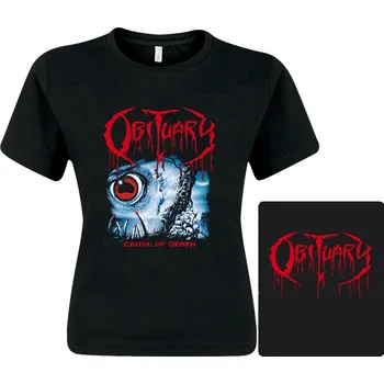 dámské triko Obituary - Cause Of Death