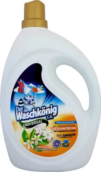 Prací gel Der Waschkönig Universal prací gel s extraktem z pomeranče a bavlny 3 l