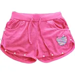 Dívčí kraťasy Kugo ML7189 - růžová Barva: Růžová, Velikost: 164