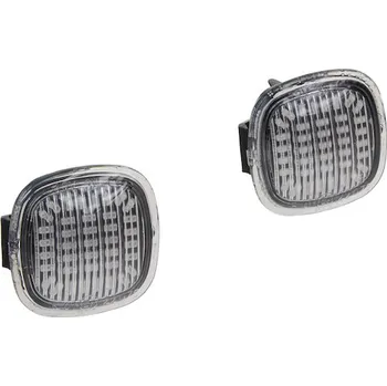 Přídavný světlomet LED dynamické blinkry Škoda, Audi, Seat oranžové - STM 96SK01