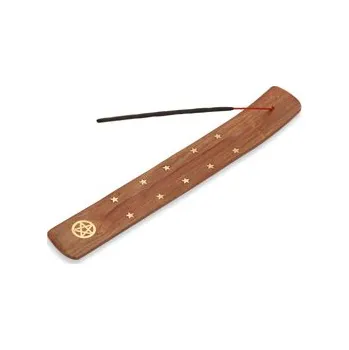 Vonná tyčinka Stojánek na vonné tyčinky lyže, Pentagram