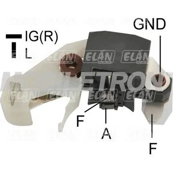 Alternátor Regulátor alternátoru Mitsubishi A1T70676 / A866T03570