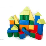 Molitanová stavebnice Moliplay velikost L koženka 36 dílů (Stavebnice velikost L - 20cm)