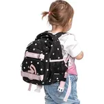 Meatfly batoh Levi Black Dots 10 L | Černá | Objem 10 L