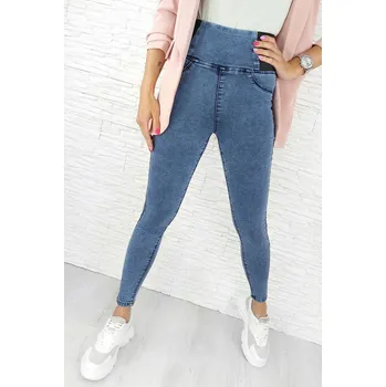 Dámské džíny M.SARA Džíny s vysokým pasem S6691G-2 Velikost: 28