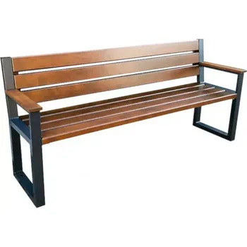 Zahradní lavice Zahradní lavička OLŠE TREND s opěradlem a područkami