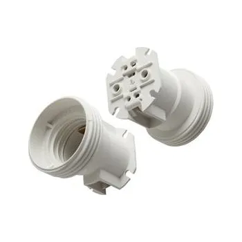 GTV objímka rovná E27 pro stropní svítidlo