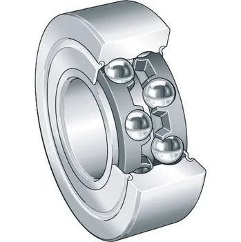 3800-2Z - kuličkové ložisko dvouřadé s kosoúhlým stykem oboustranně kryté plechem