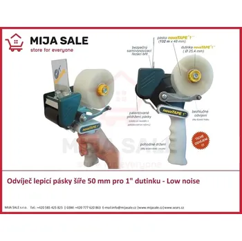 Lepicí páska Odvíječ lepicí pásky šíře 50 mm pro 1" dutinku - Low noise