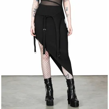 Dámská sukně sukně dámská KILLSTAR - Acacia's Poison - Black - 4XL