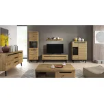 Piaski Obývací sestava Nordi A Barva: Dub Artisan