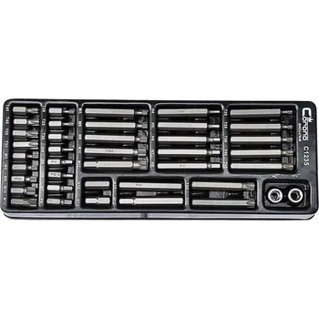 Autoklíč RICHMANN/CORONA Sada bitů Imbus Torx Spline 40-dílná kazeta 38x15cm