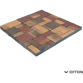 DITON Zámková dlažba TESELA RUDEN