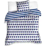 Povlečení NASA, vesmír na bílé, bavlněný satén, 140x200cm + 70x90cm