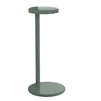 Lampička Flos 09.8301.DV Oblique, profesionální šedozelená čtecí lampička, 8W LED 3000K, 35cm