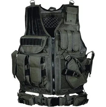 Pánská vesta Taktická vesta UTG Pro, Law Enforcement Tactical Vest, na příslušenství, RH, černá