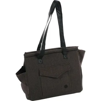 Taška pro psa a kočku Taška FLAMINGO Giovanni hnědá 45x23x33cm (do max. 6kg)