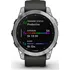 Chytré hodinky Garmin fēnix 7 Standard Edition Silver/Graphite Silicone Band