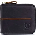 Bullcaptain elegantní kožená peněženka Tyron Černá BULLCAPTAIN QB042s2