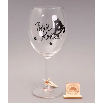 Sklenice MAXI VÍNOVKA - Pořád kočka