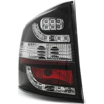 Zadní světlomet TUNING-TEC Zadní světla Škoda Octavia II combi 04-12 - krystal/černé LED