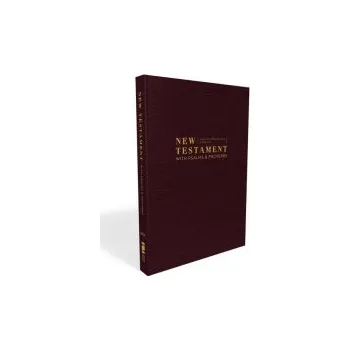 Niv, New Testament with Psalms and Proverbs, Pocket-Sized, Paperback, Burgundy, Comfort Print (EN)