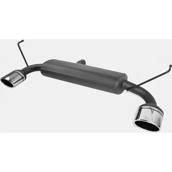 Autodíl ULTER SPORT Sportovní výfuk NISSAN QASHQAI I 2007-2013,2x duplex koncovka oválná 120×80mm Vyberte motor: 2,0 104kW SUV