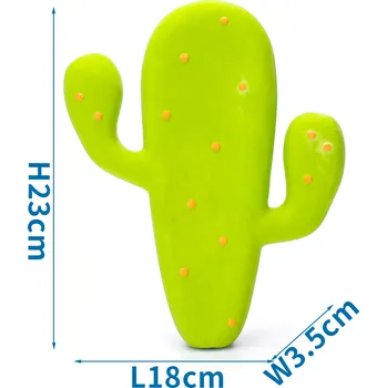 Hračka pro psa Latexový pískací kaktus 23cm