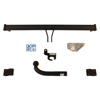 Tažné zařízení GDW tažné zařízení pevné kulový čep na šrouby - VOLVO S60 II Cross Country