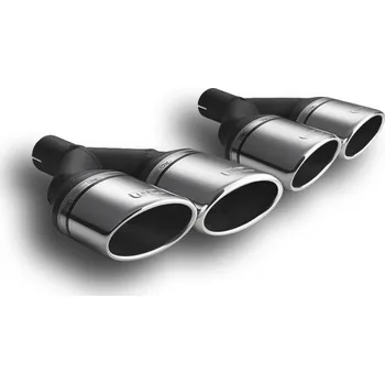 Zadní díl výfuku ULTER SPORT Koncovka výfuku 2x95x65 mm, levá N2-57L* Průměr vstupu: 55 mm