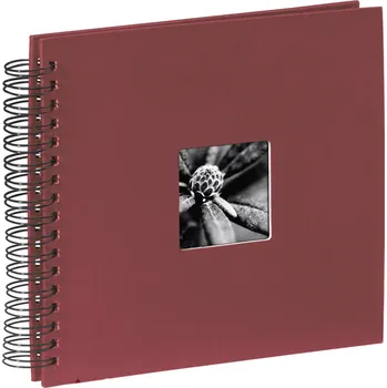 Fotoalbum Hama FINE ART, 50/28x24 - kroužková vazba, bordó