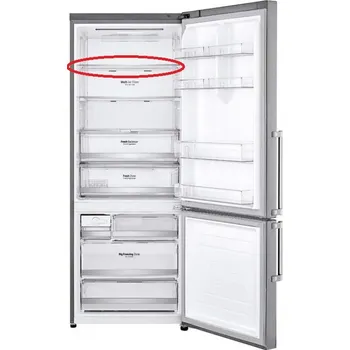 police Originální 1. police z vrchu v chladničce LG AHT74554007